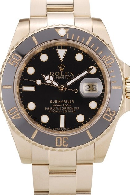 Good Copy Rolex Watches Black Ceramic 98231 Submariner Dial Black Bezel Rolex 0522